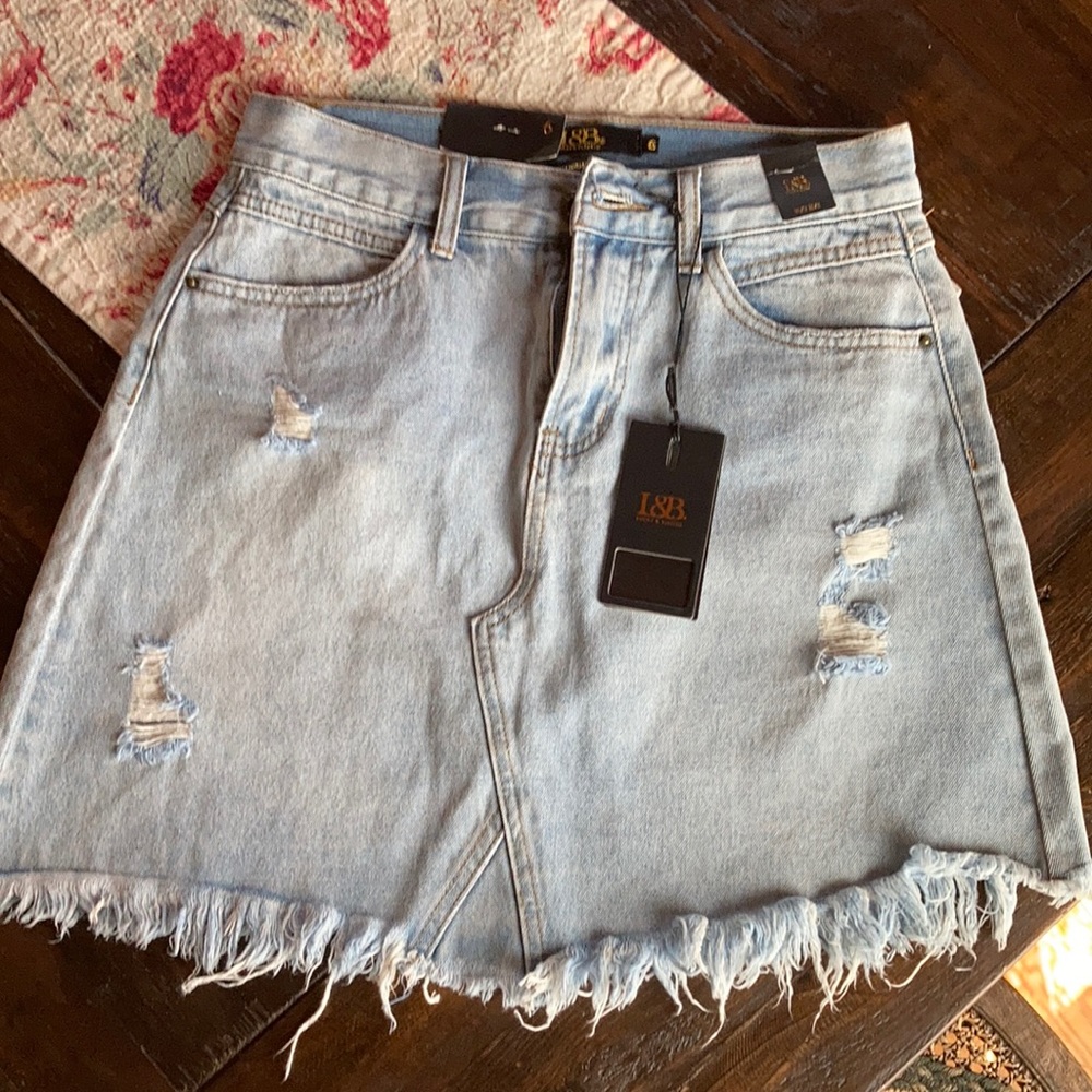 L & B new skirt